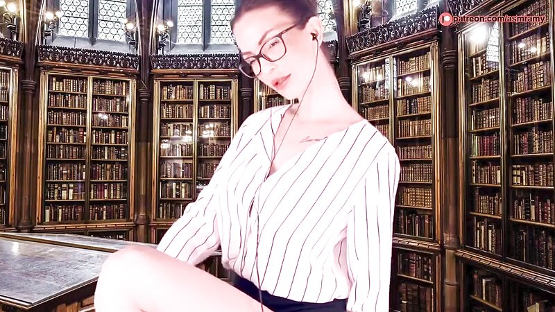 Amy Lefox Naughty Librarian ASMR
