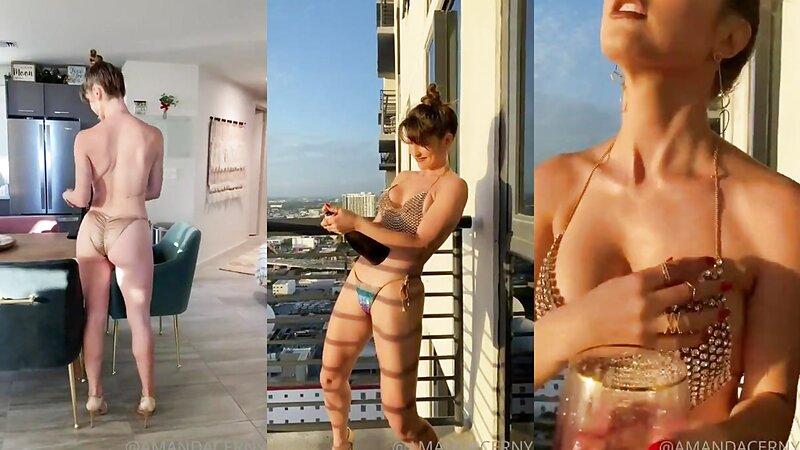 Amanda Cerny Nude New Year Celebration