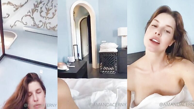 Amanda Cerny Hot Wake Up Teasing show