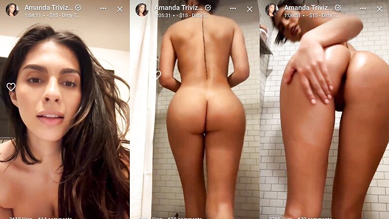 Amanda Trivizas Nude Shower