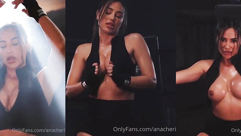 Ana Cheri Nude Boxing Tease
