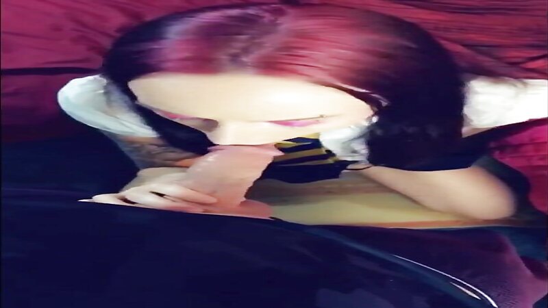 Angel Savage Sloppy Blowjob and Cum in Mouth