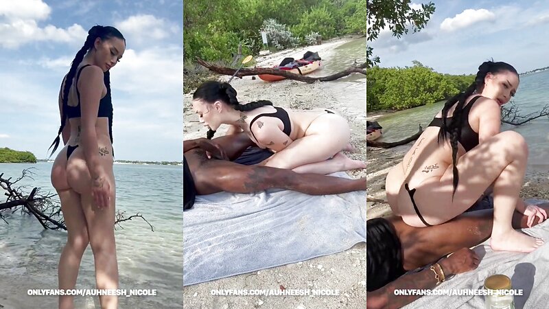 Auhneesh Nicole Beach Sex scene