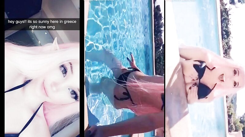 Belle Delphine Holiday Fun and Naked