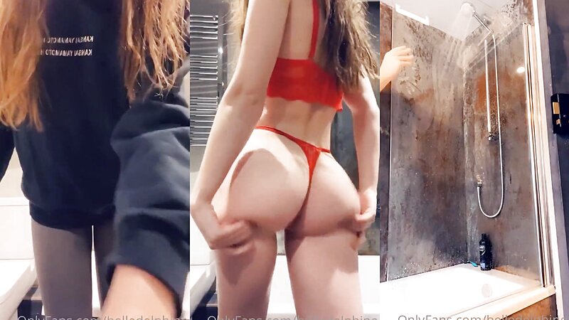 Belle Delphine Naked in Bathtub with Shoes