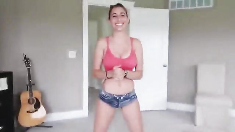 Christina Khalil Teasing in Lingerie and Stretching