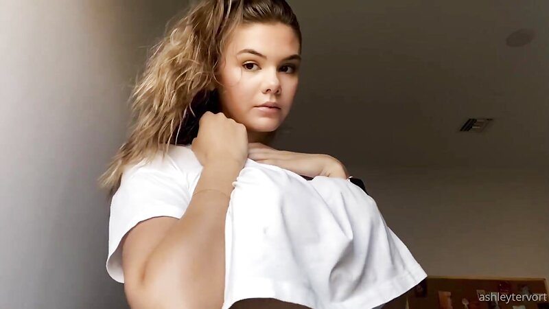 Ashley Tervort Hot See Through Wet Shirt