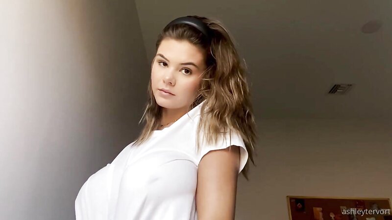 Ashley Tervort Hot See Through Wet Shirt