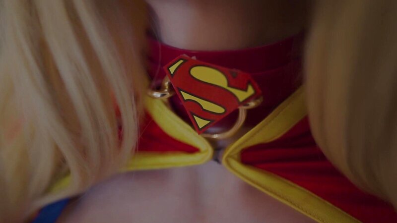 Angie Griffin Sexy Supergirl Lingerie