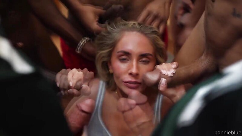 Bonnie Blue Naughty NFL Player Gangbang Sex