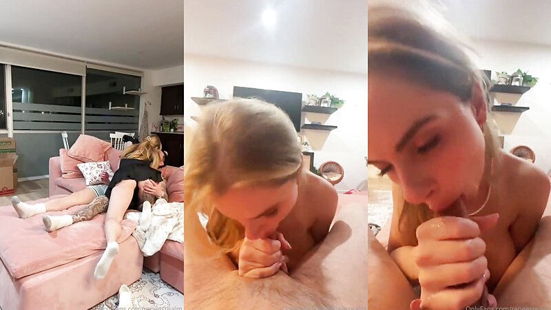 Brandy Renee Sloppy POV Blowjob and Titty Fuck
