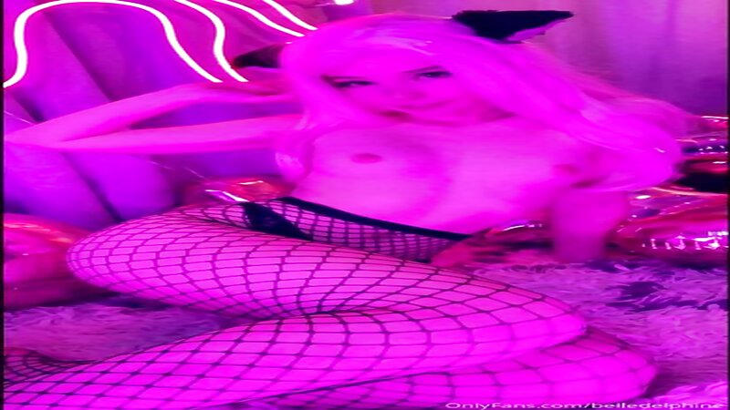 Belle Delphine Dancing on a Stripper Pole