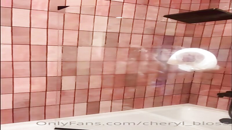 Cheryl Blossom Naked Showering with Big Tits