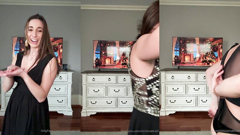 Christina Khalil Trying On New Year's Eve Outfits