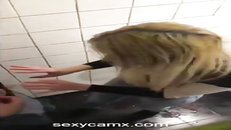 Drunk Girls Lesbian Fun in a Club Bathroom