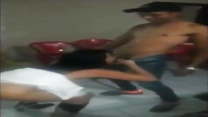 Drunk Girl Sloppy Blowjob and Sucking Dick