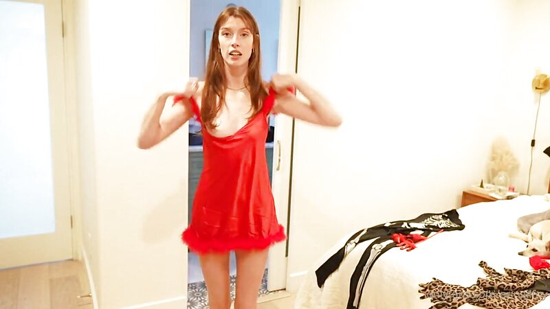 Erin Gilfoy Nude Halloween Costume Try On