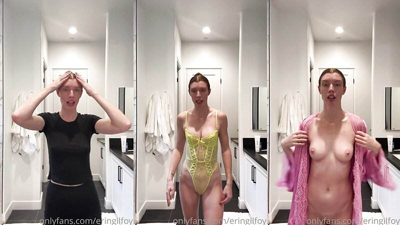 Erin Gilfoy Dancing in Nude Lingerie