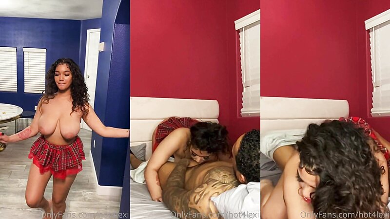 Hot4Lexi College Girl Riding a Dildo Sex Tape