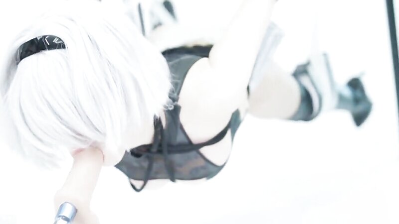 Lana Rain Bondage Roleplay in NieR Automata Factory
