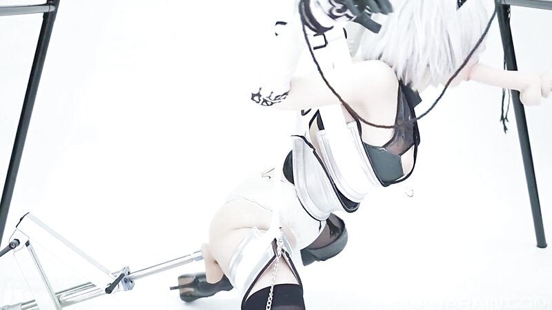 Lana Rain Bondage Roleplay in NieR Automata Factory