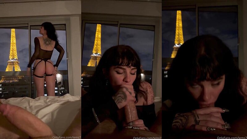 Emily Oram Sloppy Night Blowjob in Paris