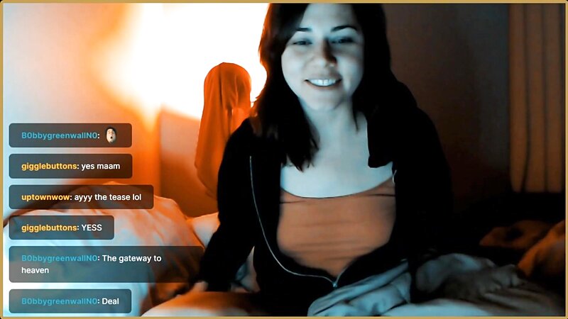 QTCinderella Accidental Nipple Slip on Twitch Stream