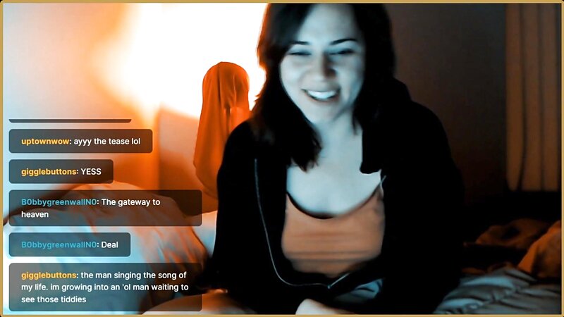 QTCinderella Accidental Nipple Slip on Twitch Stream