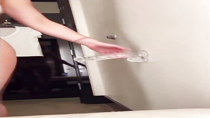 Therealbrittfit Naked Public Changing Room Dildo Fun