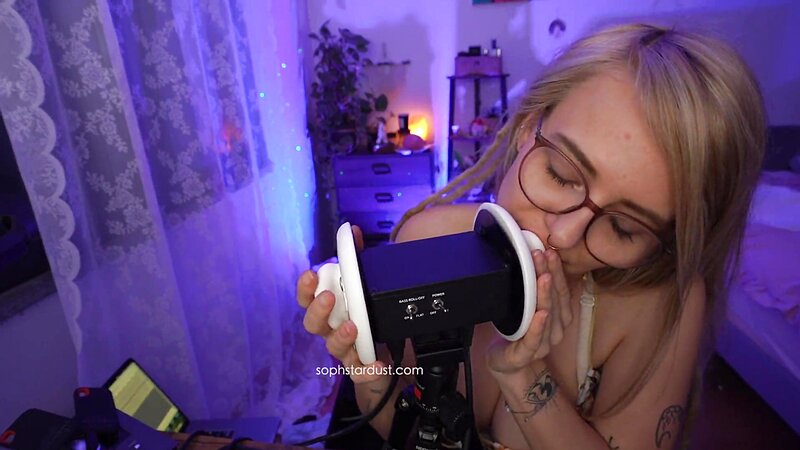 Soph Stardust Hot ASMR Wet Mouth Sounds