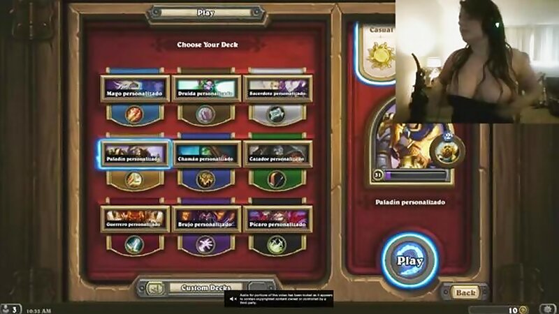 Unknown Huge Boobs Teasing on Stream