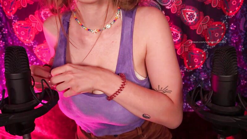Soph Stardust ASMR Bra Scratching in Lingerie