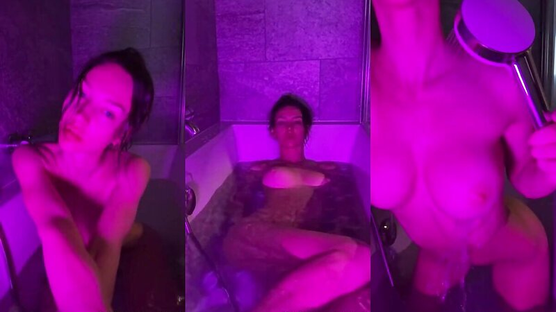 Rachel Cook Full Naked Shower Bath