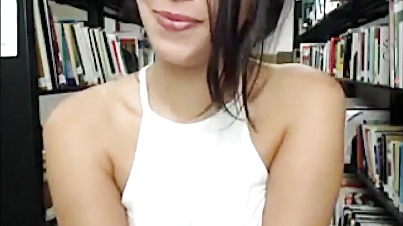 Steph Kegels Nude Masturbating in Library