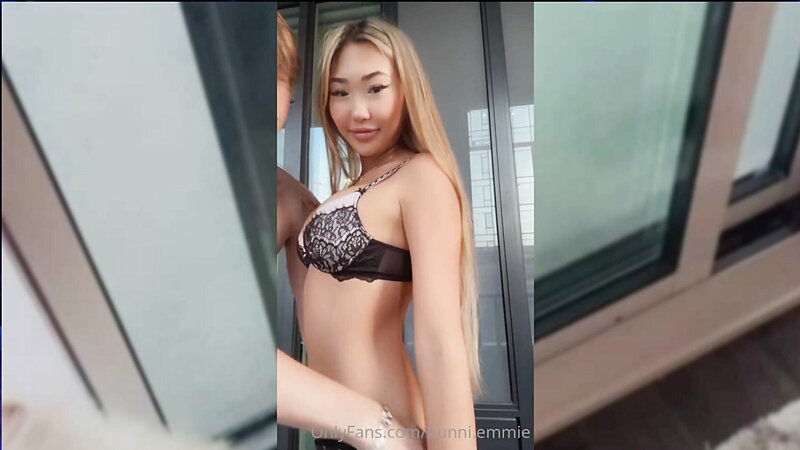 Emma Lvxx Balcony Sex and Fucking scene