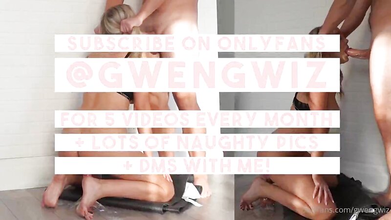 Gwen Gwiz Intense Double Penetration Fuck Scene