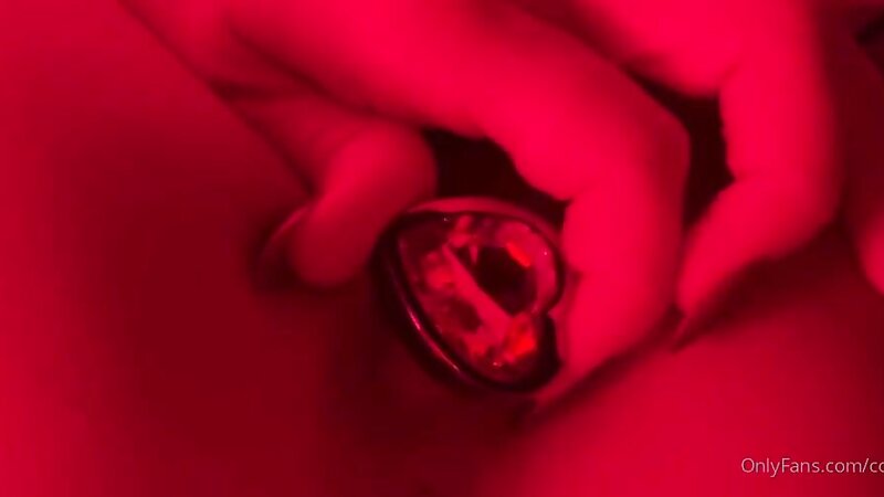 Corinna Kopf Naked Using a Buttplug