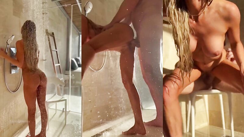 Taylor Breesey First Time Shower Sex Tape