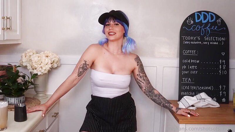 Simone ASMR Barista Roleplay and JOI