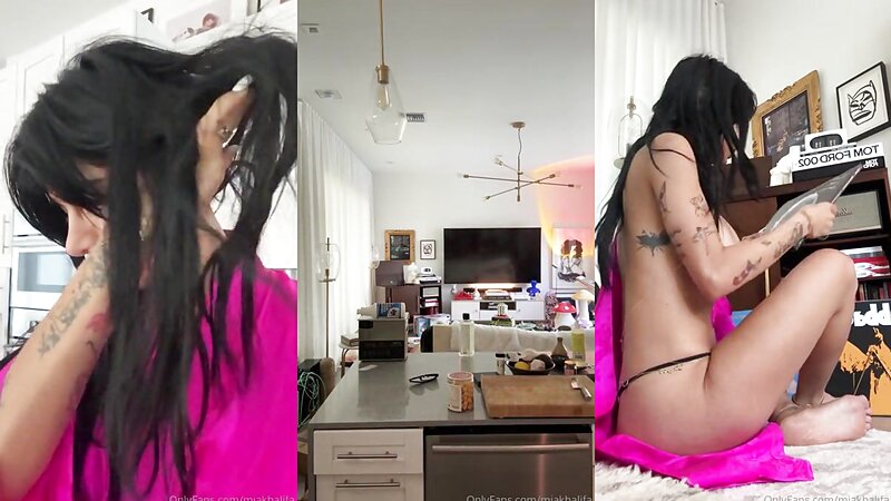 Mia Khalifa Nude Morning Coffee Livestream