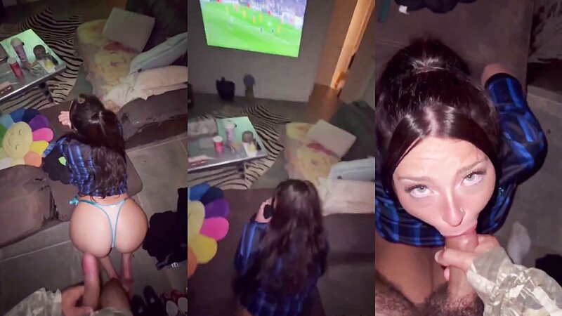 Callmeslooo Gets Fucked While Watching Porn