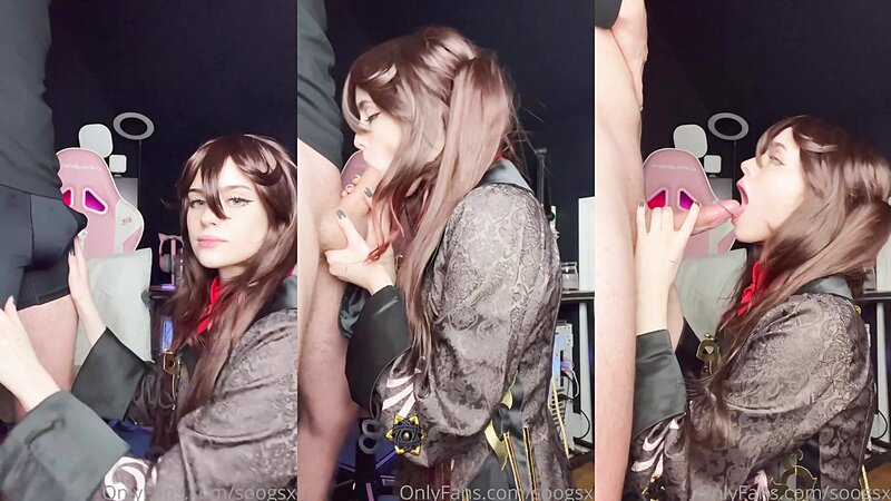 Soogsx Sloppy New Blowjob and Facial Cum