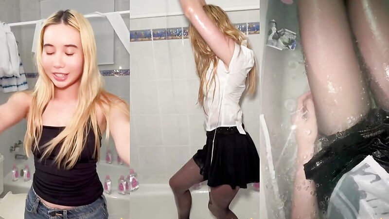 Lil Tay Baby Oil Fun