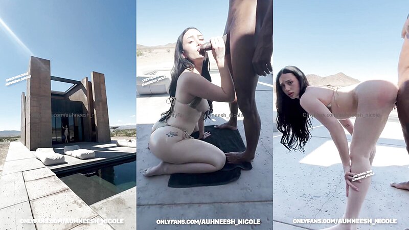 Auhneesh Nicole Fucking in a Luxury Villa