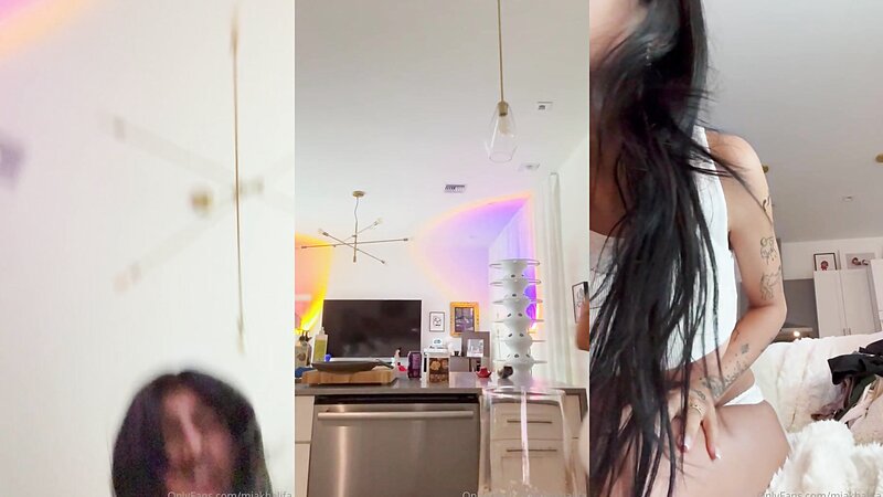 Mia Khalifa Teasing in Crop Top and Underboob