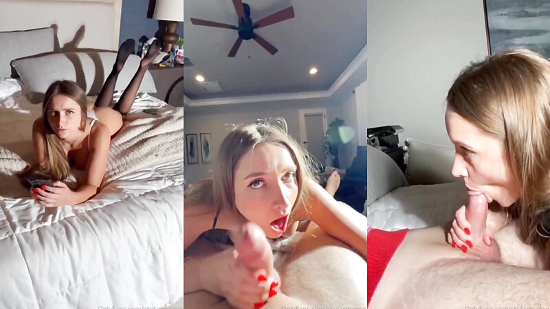 Skylar Mae Goth Halloween Cosplay Sex scene