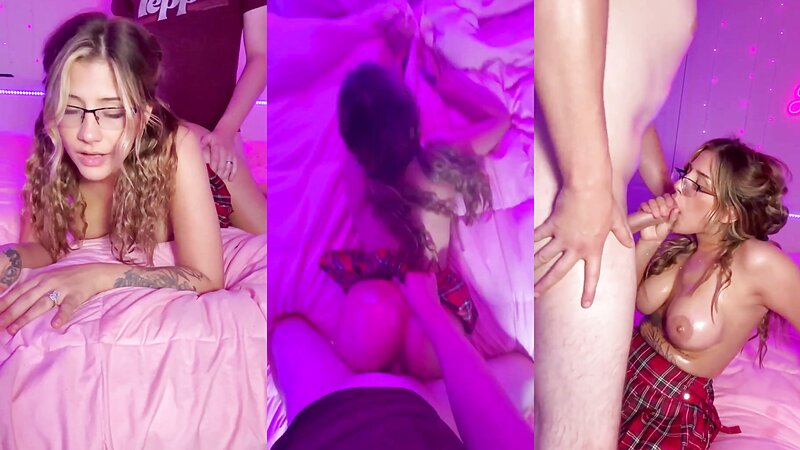 BeaRuby Pounded in Sexy Miniskirt