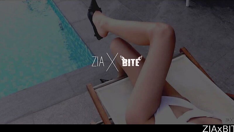 Zia Poolside Hard Fuck in Dubai