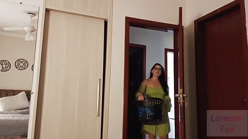 Loreena Fox MILF Stealing Mom's Panties in Lingerie