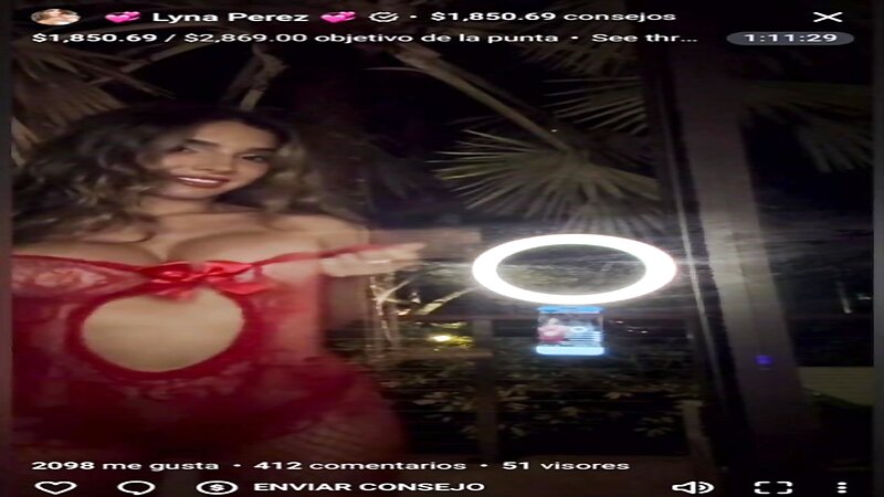 Lyna Perez Topless Window Flashing Boobs